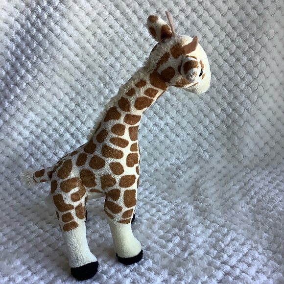 Cute Standing Plush Giraffe Stuffed Animal Toy - Picture 4 of 13